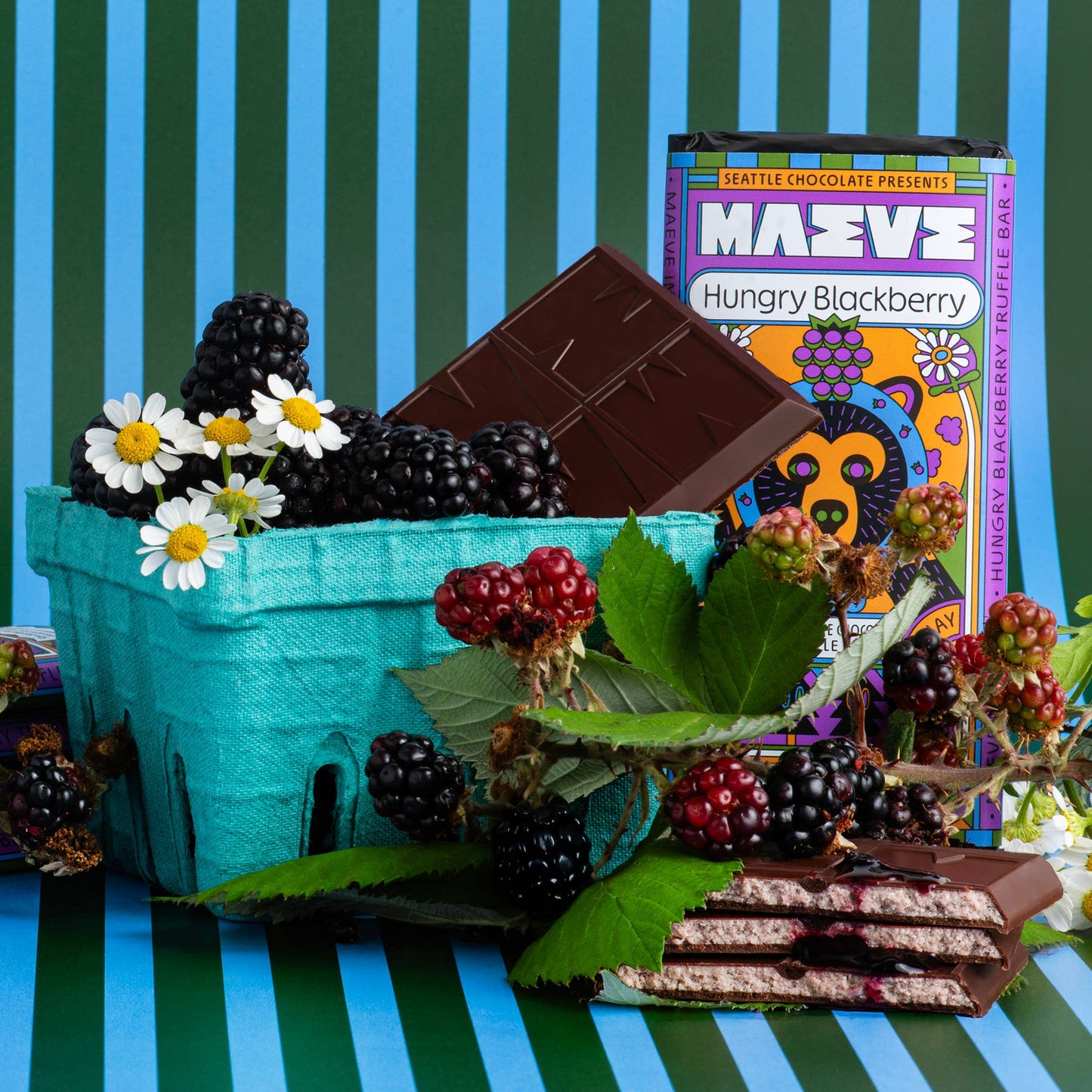 Hungry Blackberry Truffle Bar