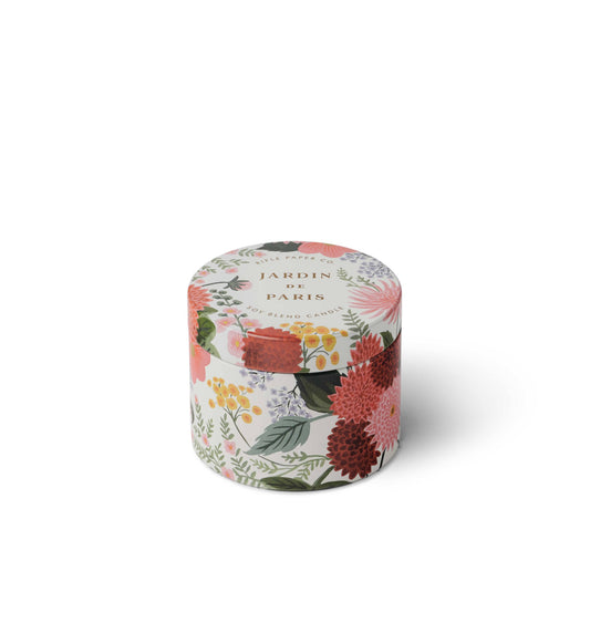 Dahlia Jardin de Paris 3 oz Tin Candle