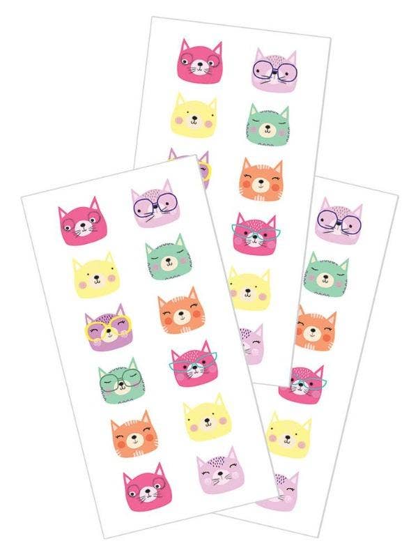 Cat Faces Sticker