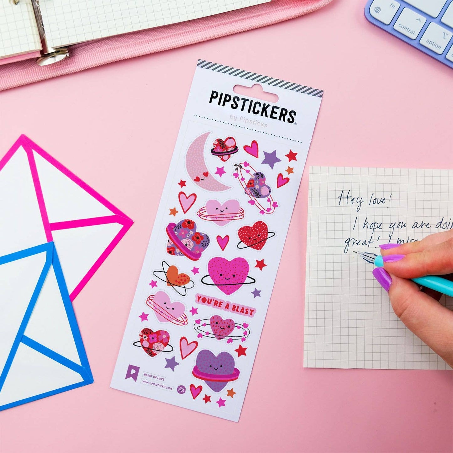 Blast Of Love Stickers