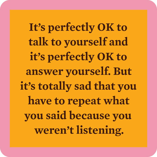 COASTER: Talk to yourself