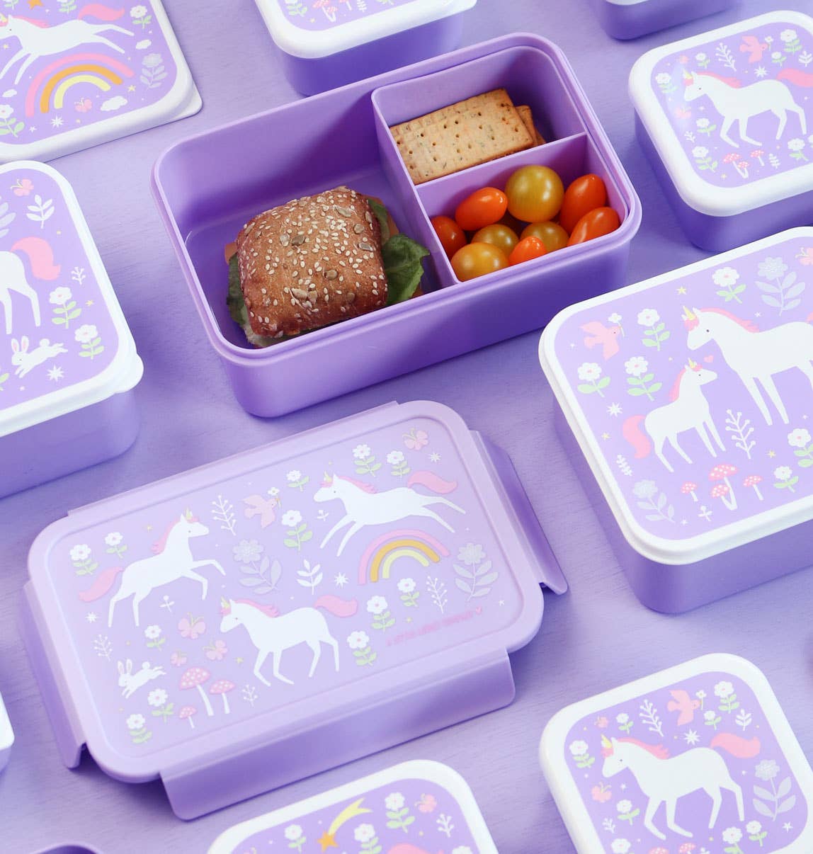 Bento lunch box: Unicorn dreams