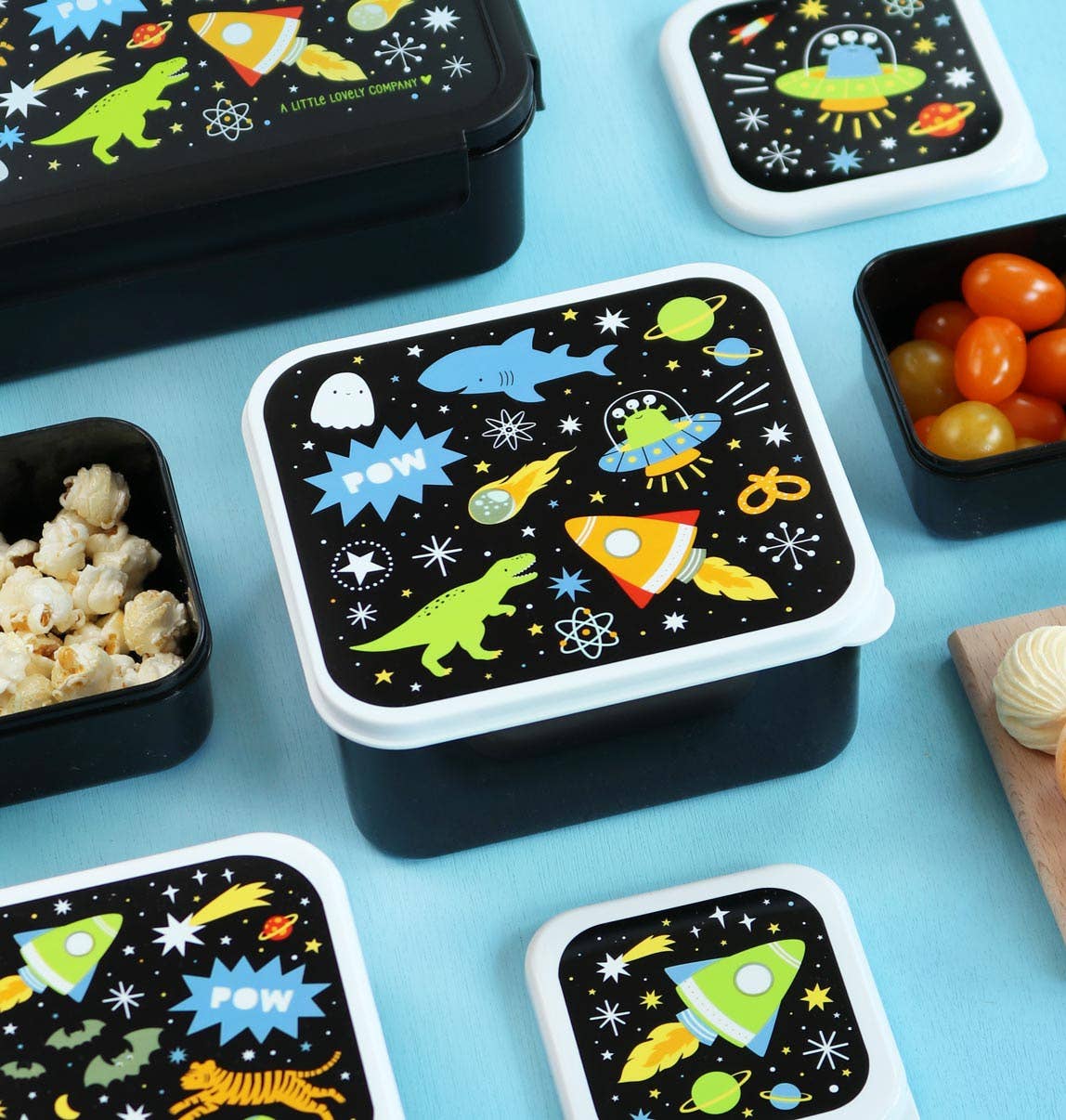 Lunch & snack box set: Galaxy