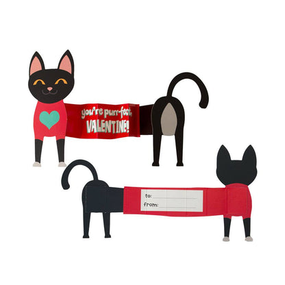 Accordion Pets Valentines