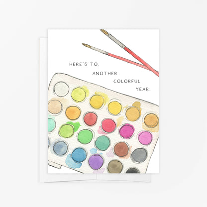 Greeting Card - Colorful Birthday - Birthday