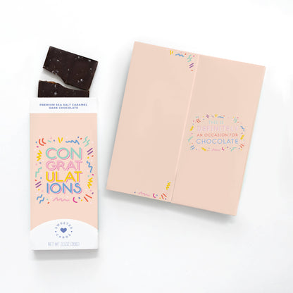 Congratulations Card and Chocolate Bar