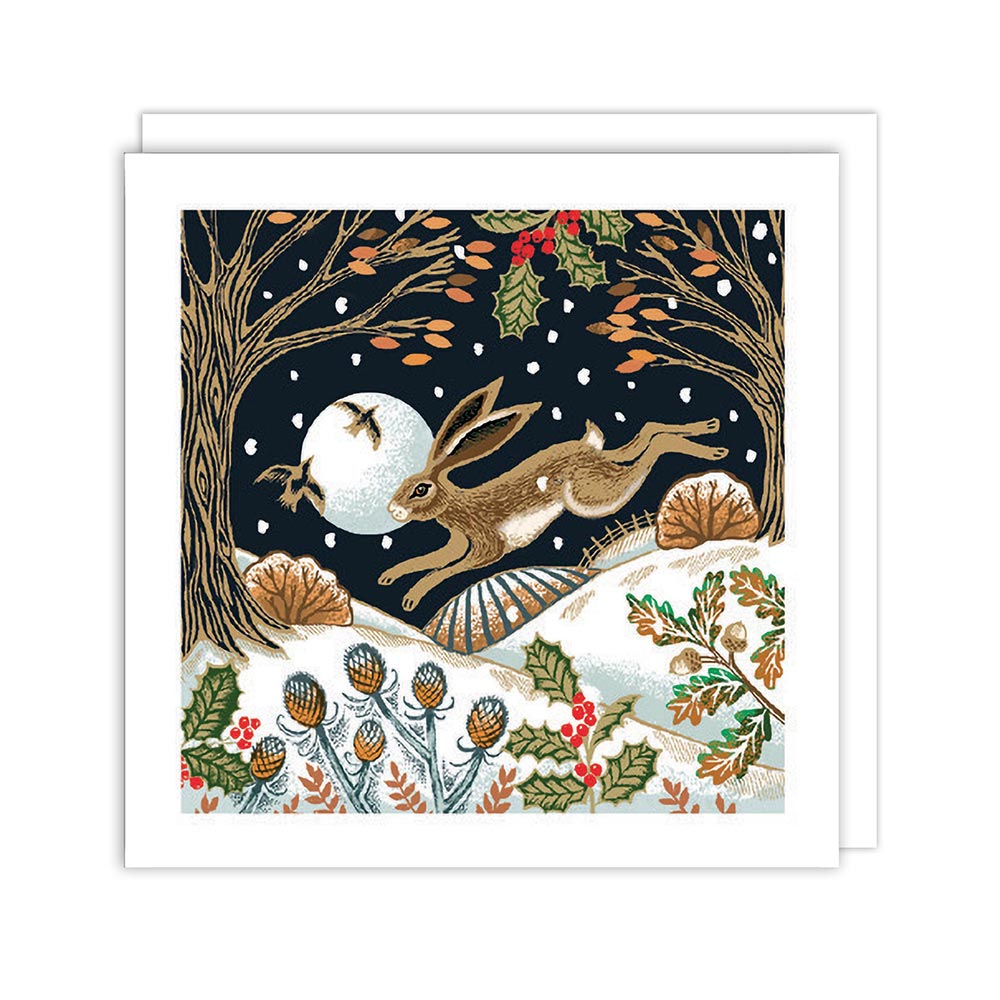 Woodland Hare Christmas Cello Pack