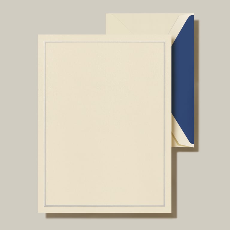 Regent Blue Triple Hairline Frame Half Sheet