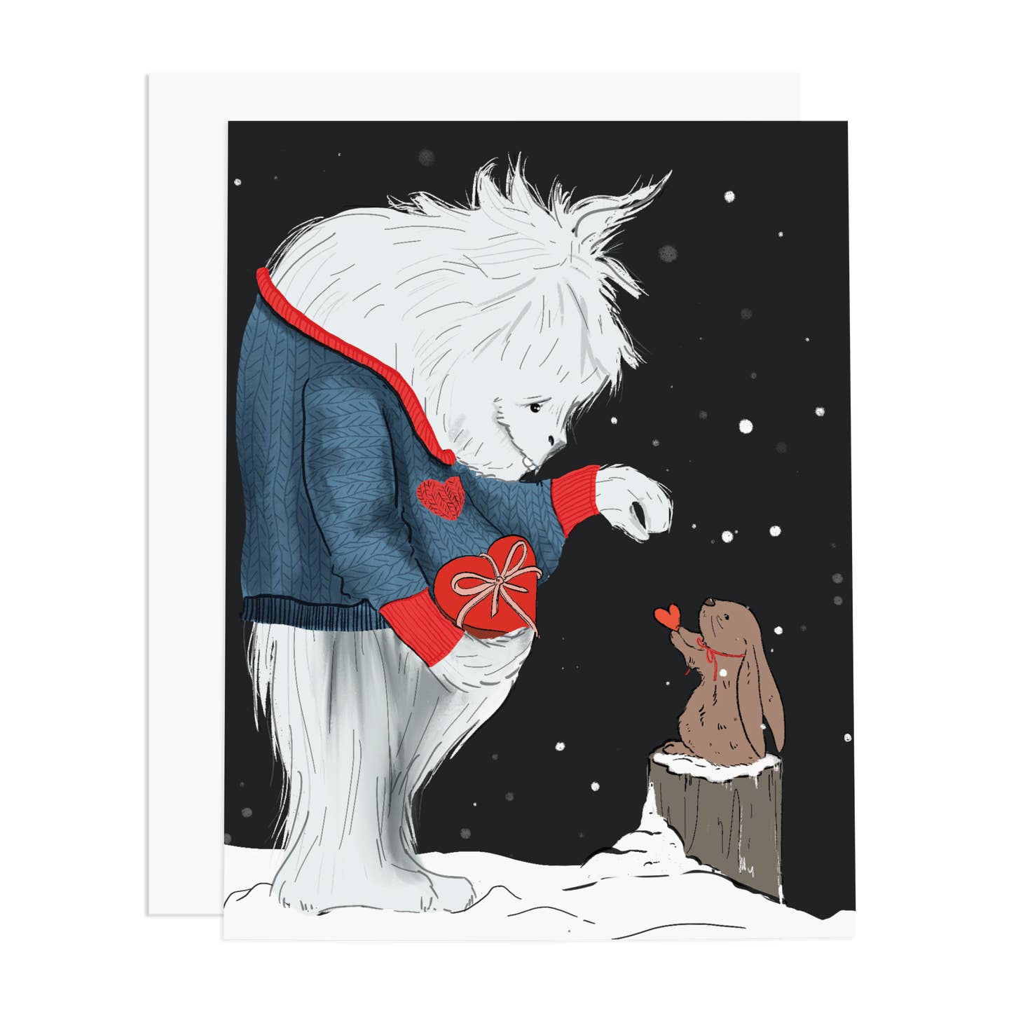 Yeti Love Gift Greeting Card