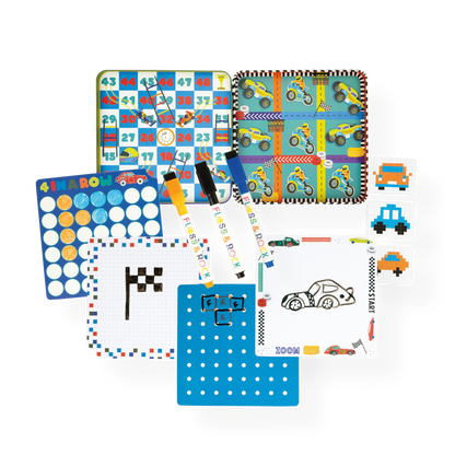 Magnetic Fun & Games Tin - Cars