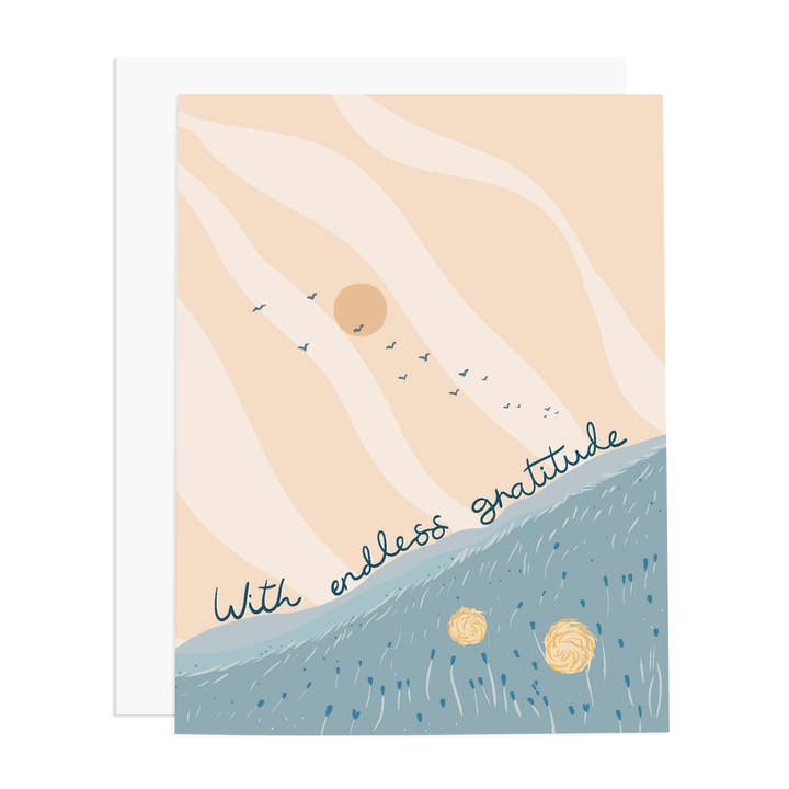 With Endless Gratitude Greeting Card