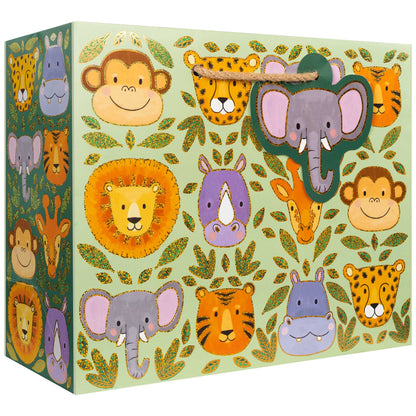 Jungle Animals – Gift Bags – Medium Tote