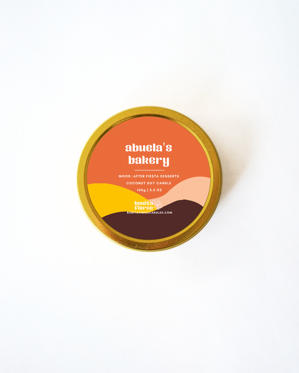 Abuela's Bakery Candle Tin