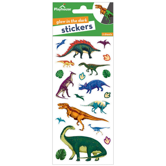 Glow In The Dark Stickers - Dinosaurs