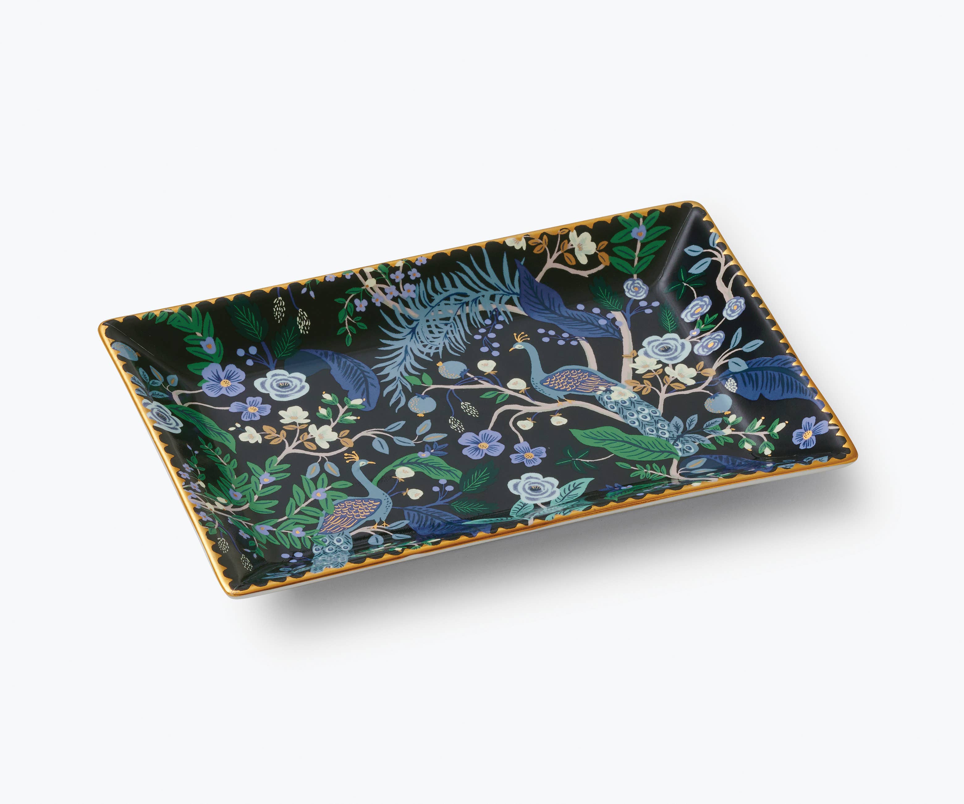 Rifle Paper Co. Peacock Catchall Tray - Thumbnail 3