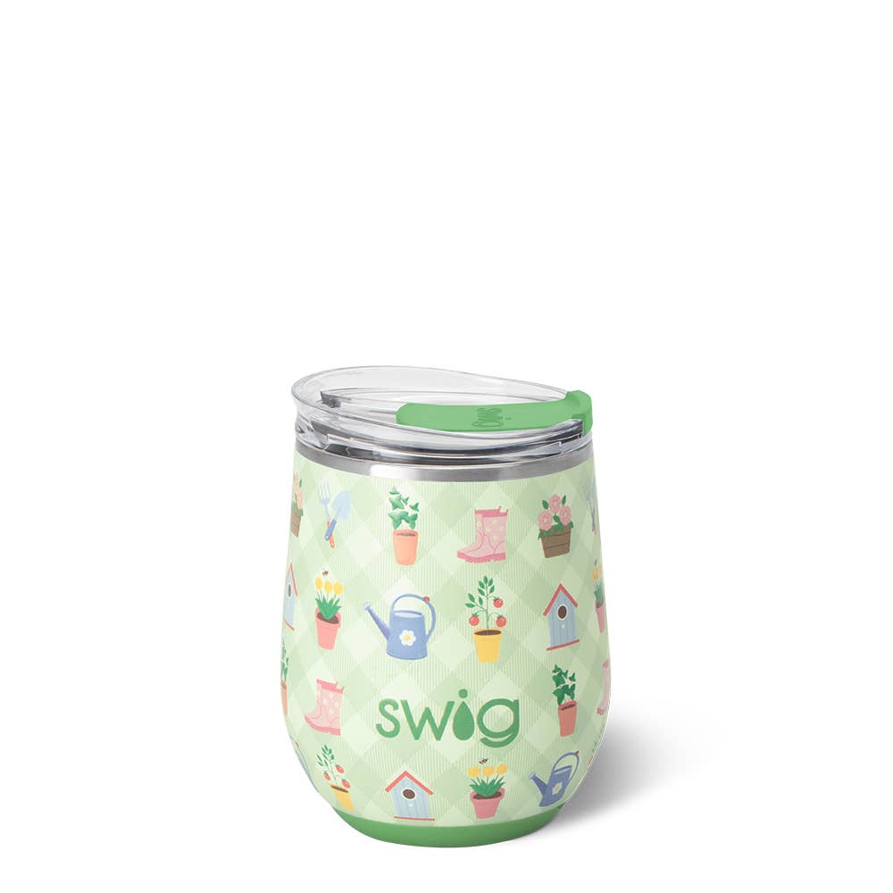 Green Thumb Stemless Wine Cup (12oz)