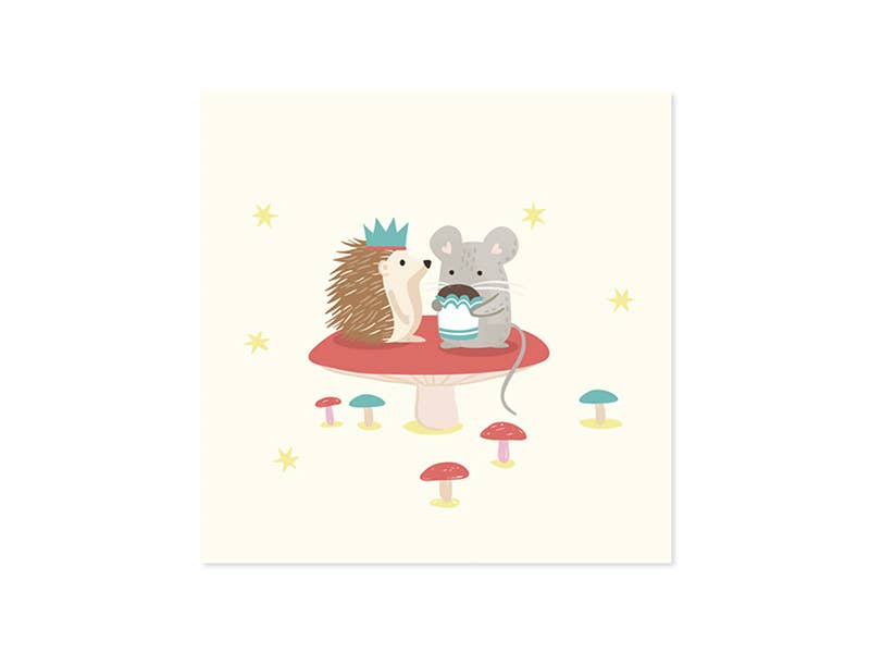 Woodland Animals Pop-Up Card