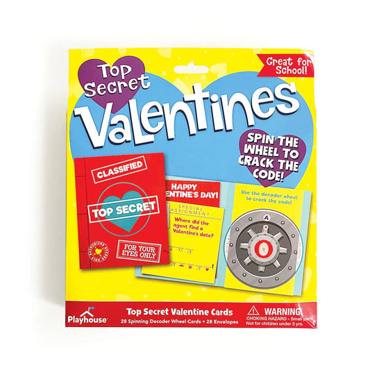 Top Secret Decoder Classroom Pack Valentines