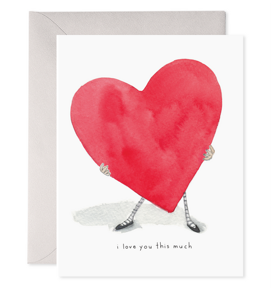 I Love you This Much Greeting Card