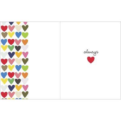 Love Greeting Card - Love Hearts