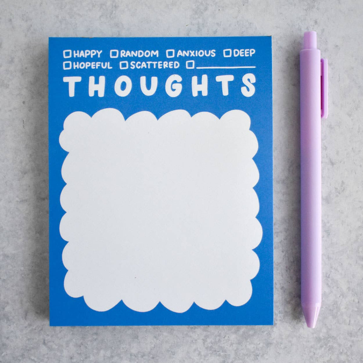 Thoughts Notepad | Mental Health Stationery