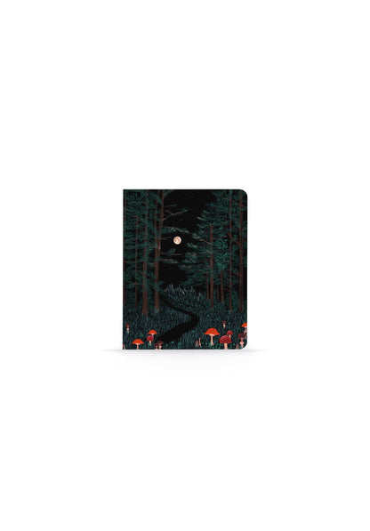 Moonrise Forest Medium Layflat Journal Notebook