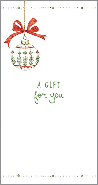 Money Gift Card Holder- Christmas Joyful Ornament