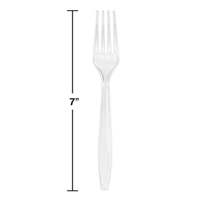 Clear Plastic Forks