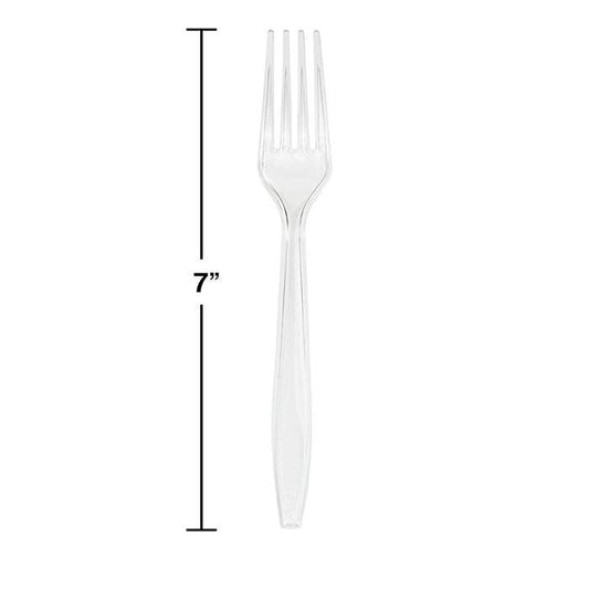 Clear Plastic Forks