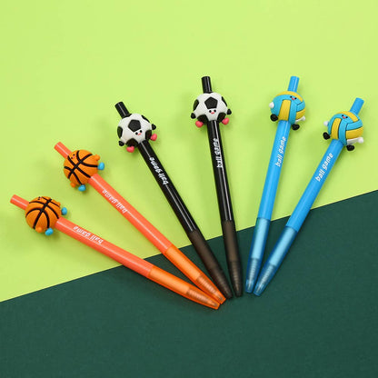 Sports Ball Game Retractable Gel Pen