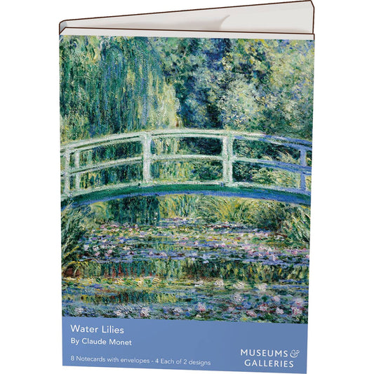 Notecard Wallet Monet Water Lilies
