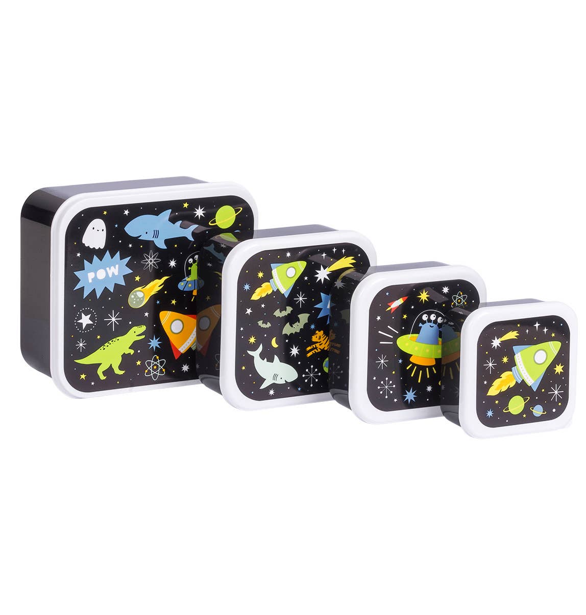 Lunch & snack box set: Galaxy