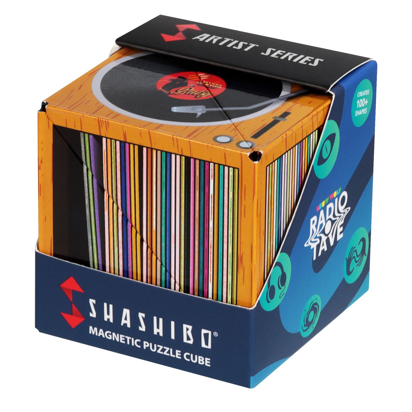 Shashibo Radio Tave Magnetic Puzzle Cube STEAM MESH - NEW