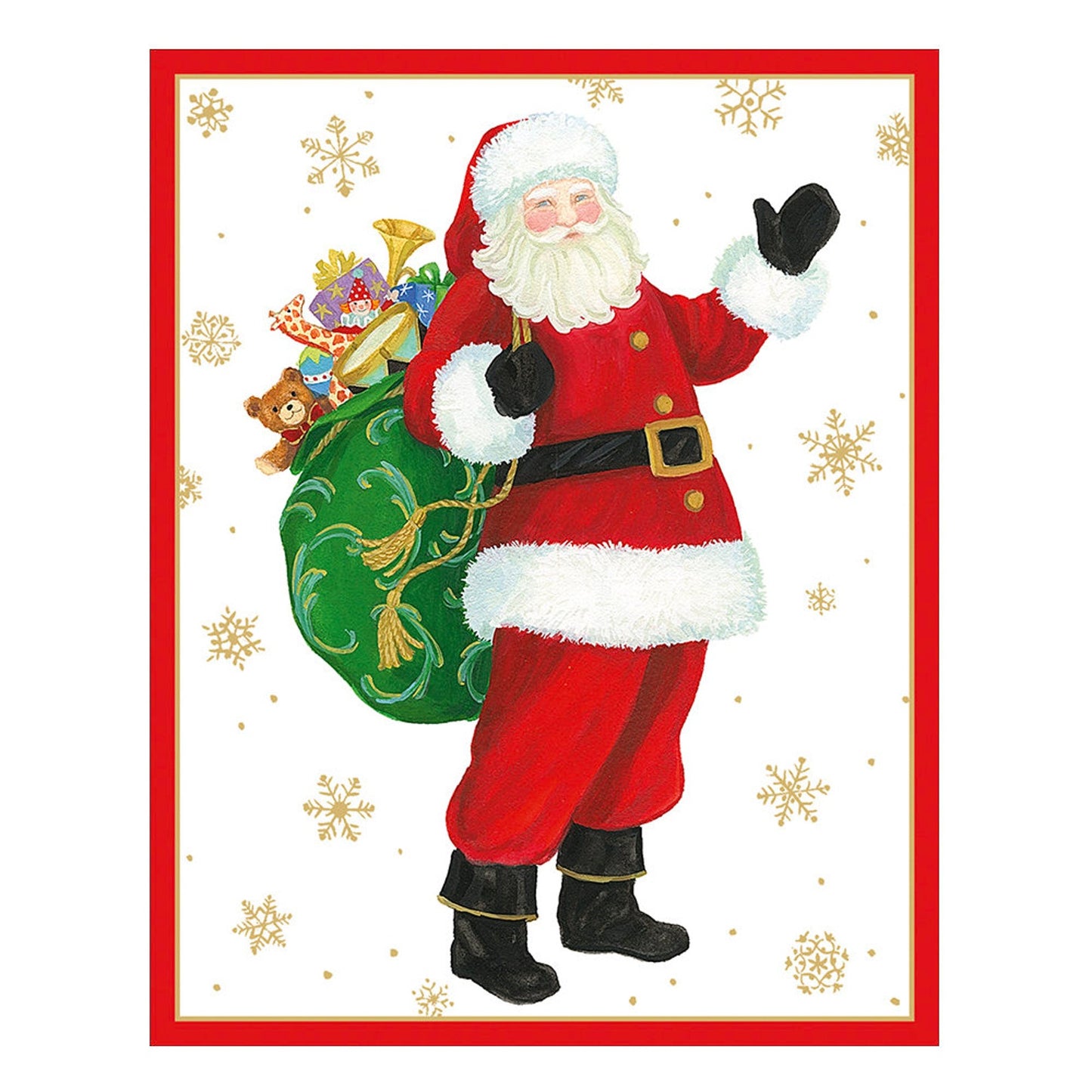 Jolly Santa Christmas Cards