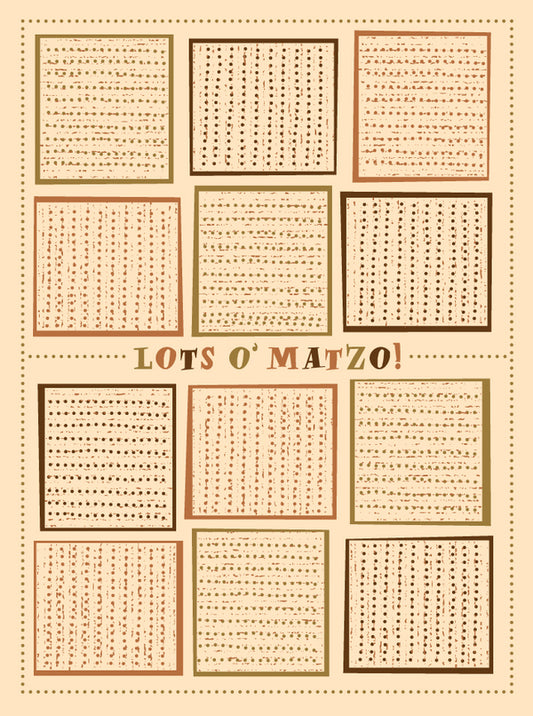 pass-lots o' matzo