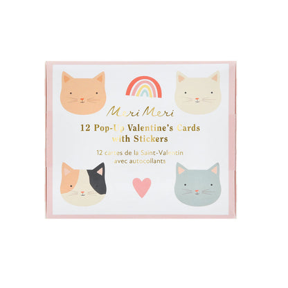 Cat Valentine Cards and Stickers