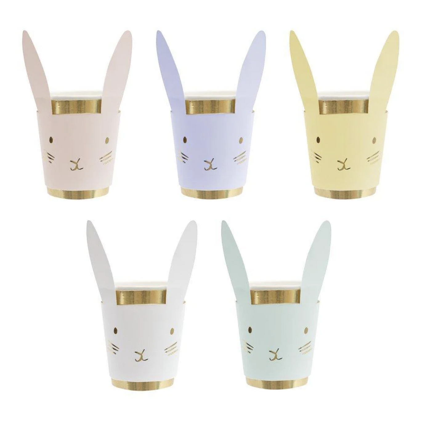 Pastel Bunny Cups