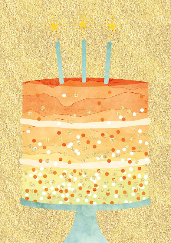 Blank Cake Greeting Card