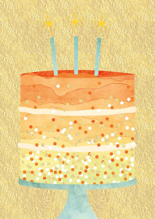 Blank Cake Greeting Card