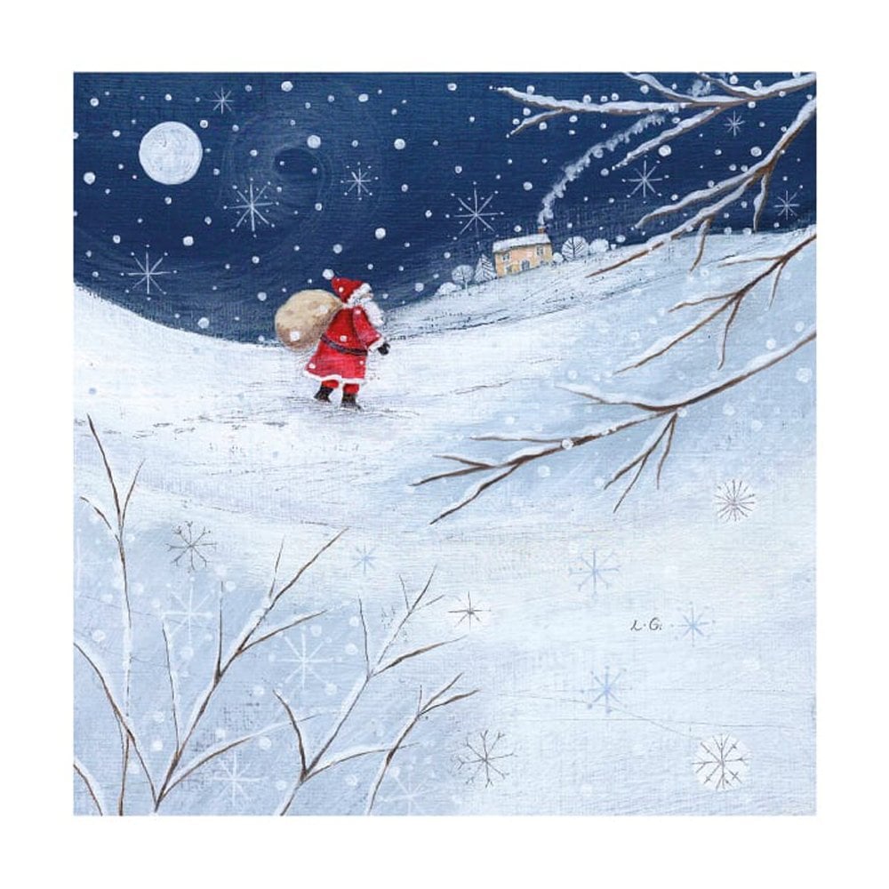 Father Christmas Square Cards