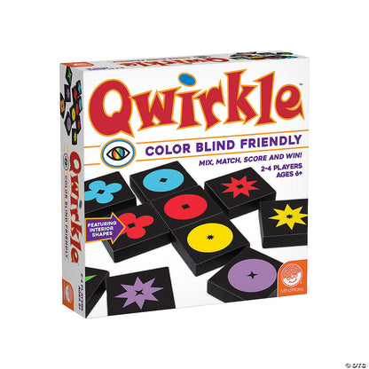 QwirkleTM: Color Blind Friendly Family Game