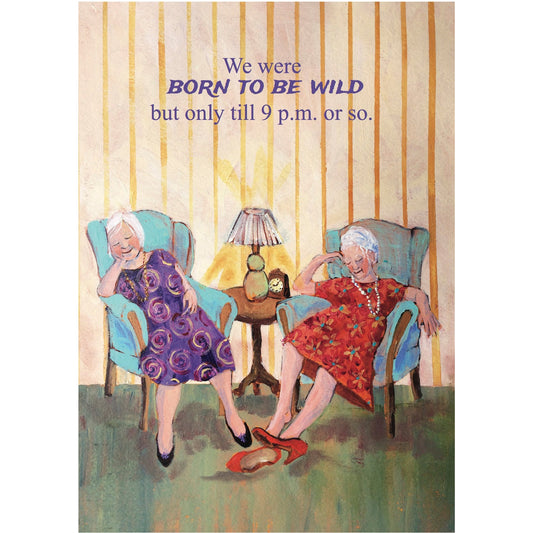 Birthday, born to be wild Birthday Card