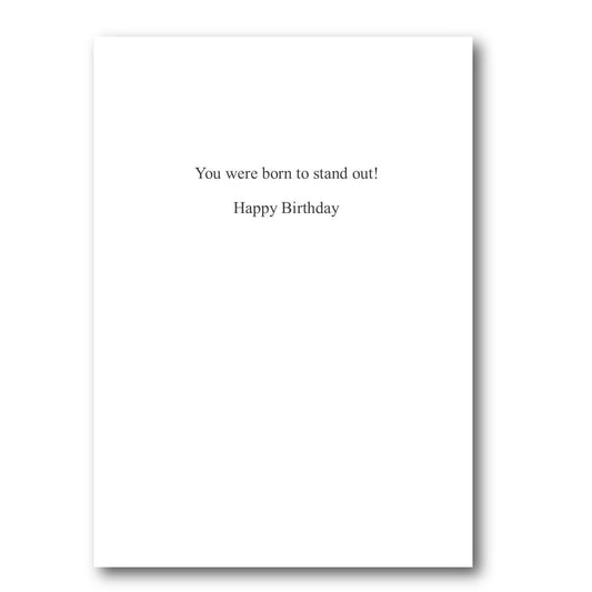 Birthday, masquerading as a normal person Greeting Card