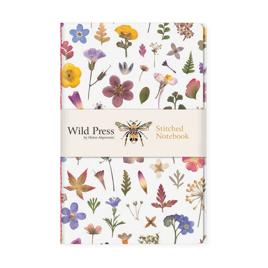 Wild Press Flower Meadow Stitched Notebooks