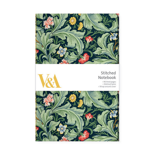 V&A Leicester Stitched Notebook