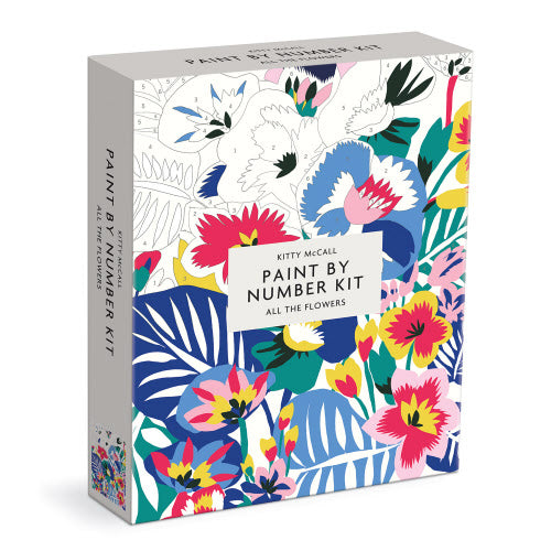 All the Flowers Paint by Number Kit