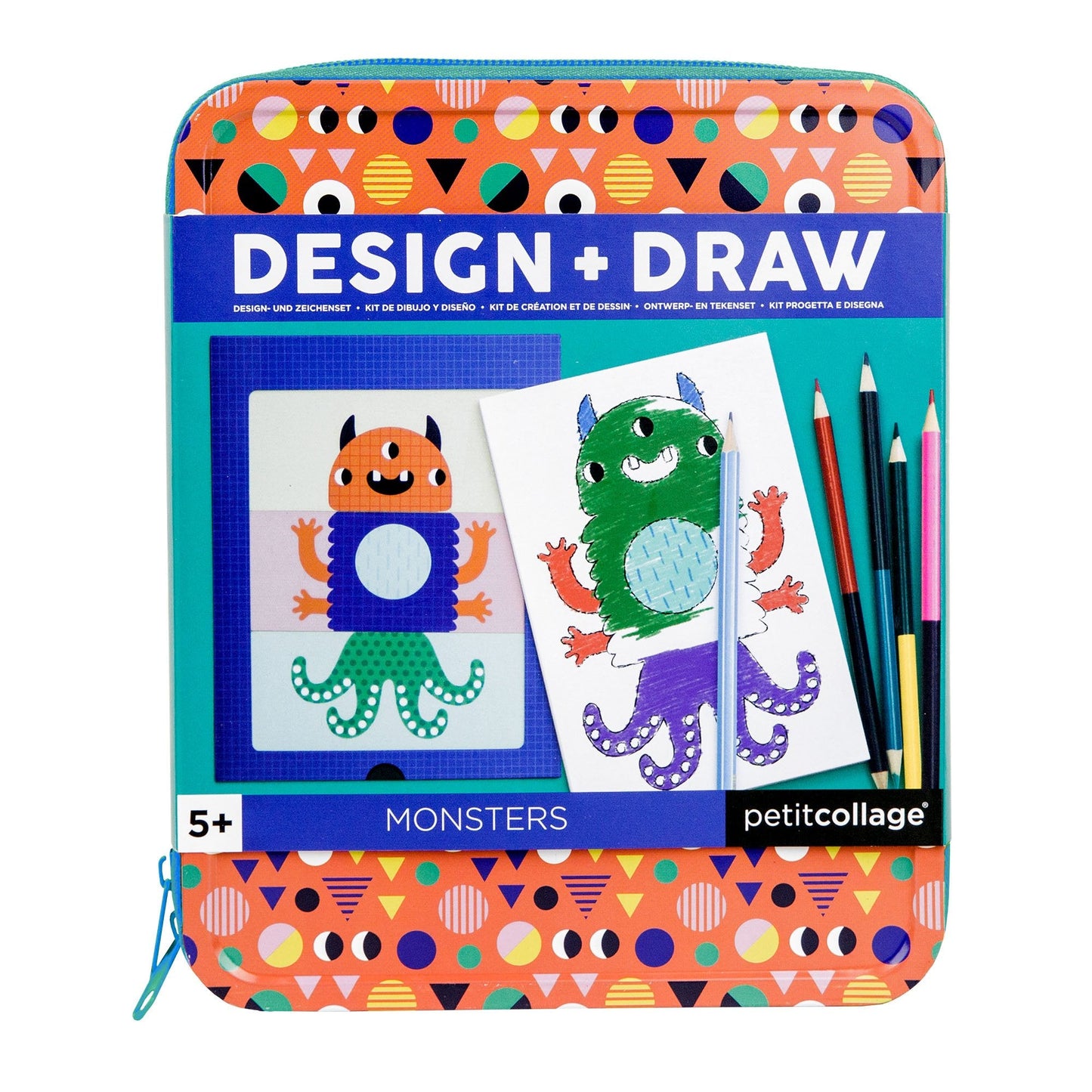 Monsters Design & Draw Set