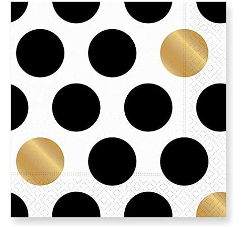 Kenzie Black Luncheon Napkin