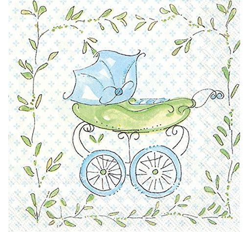 Baby Carriage Blue