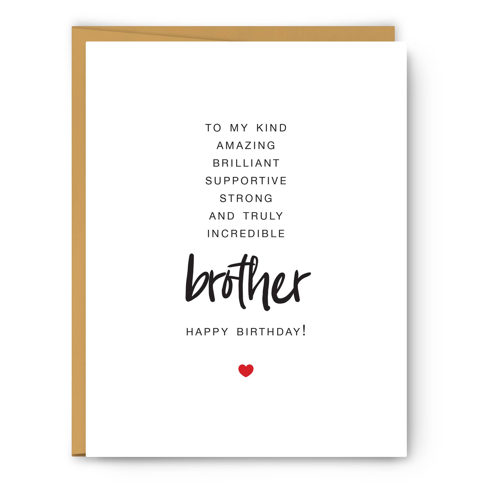 To My Brother - Birthday Card – Paper Fiesta